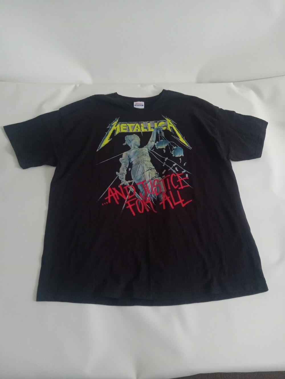 Metallica And Justice For All VTG  Y2K Heavy Metal Tee HAINES SIZE 2XL